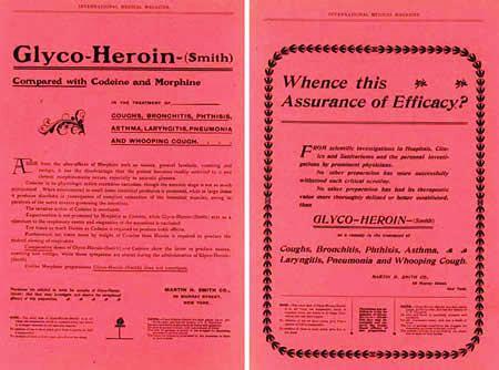 Cocaína, heroína, morfina y otros remedios milagrosos