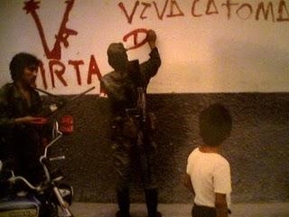 Imágenes del terrorismo en el Perú (I) Toma de Bagua