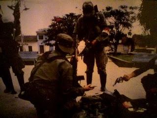 Imágenes del terrorismo en el Perú (I) Pintas del MRTA en Bagua
