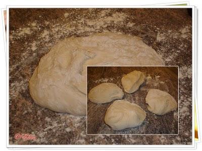 Calzone con beicon y champiñones Calzone con beicon y champiñones