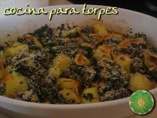 Acelgas Gratinadas