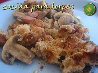 Champiñones Gratinados