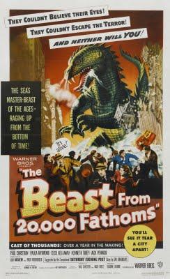 The Beast From 20.000 Fathoms: El primer trabajo en solitario de Harryhausen.