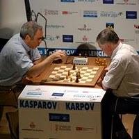 Duelo de ajedrez Kasparov vs. Karpov Valencia 2009