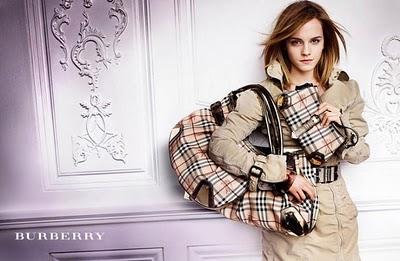 Emma Watson para Burberry Emma Watson para Burberry