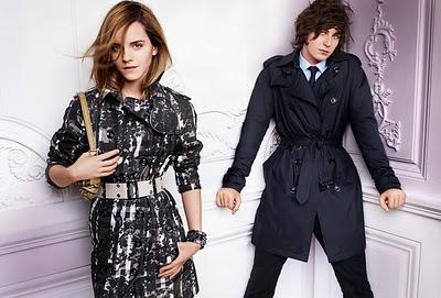Emma Watson para Burberry Emma Watson para Burberry