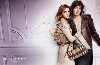 Emma Watson para Burberry Emma Watson para Burberry