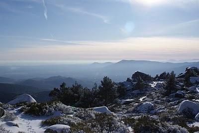 RUTA DE SIETE PICOS (SIERRA DE NAVACERRADA MADRID ESPAÑA) RUTA DE SIETE PICOS (SIERRA DE NAVACERRADA MADRID ESPAÑA)