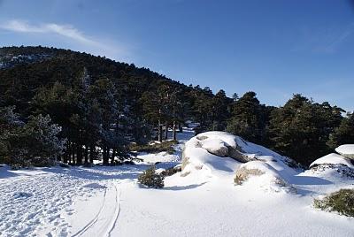 RUTA DE SIETE PICOS (SIERRA DE NAVACERRADA MADRID ESPAÑA) RUTA DE SIETE PICOS (SIERRA DE NAVACERRADA MADRID ESPAÑA)