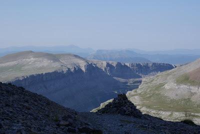 RUTA PIRENAICA :DE REFUGIO GORIZ A MONTE PERDIDO 2ª PARTE