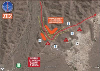 Dakar 2010: Zona de espectadores Etapa 12 (San Juan - San Rafael)