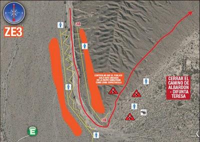 Dakar 2010: Zona de espectadores Etapa 12 (San Juan - San Rafael)