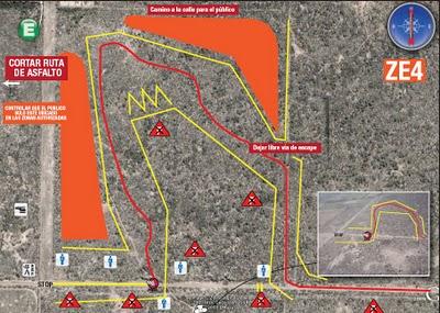 Dakar 2010: Zona de espectadores Etapa 12 (San Juan - San Rafael)