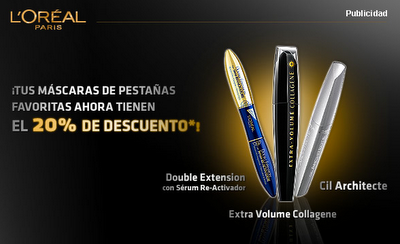 Descuentos en máscaras de L'oreal