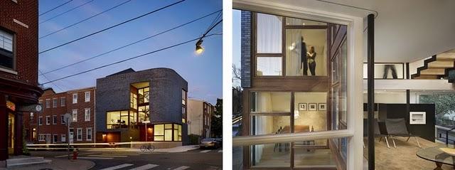 Casa "partida" en Philadelphia - Paperblog