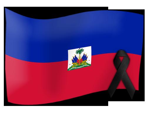 Haiti - Arcade Fire Bandera