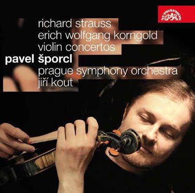 Conciertos de Strauss y Korngold por Pavel Šporcl en Supraphon