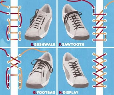 15 formas de atarte las zapatillas