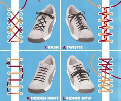 15 formas de atarte las zapatillas