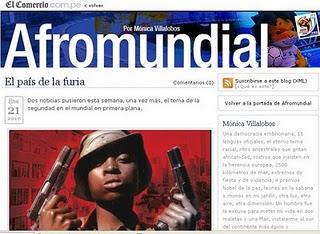 Recomendación: Afromundial Recomendación: Afromundial