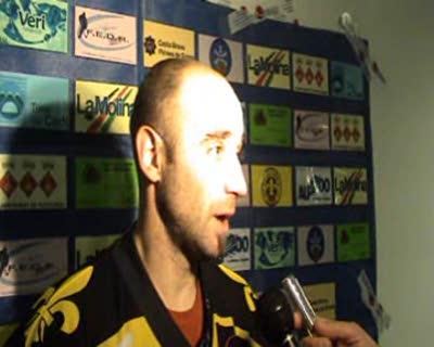 Hockey hielo: El Puigcerdà se despereza en el el 3r periodo y confirma su liderato. 23-01-01 ACHJ - CGP Palacín - Barnola