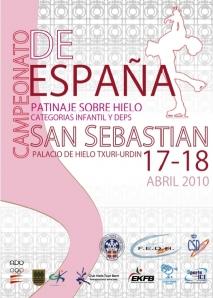San Sebastián acoge el Campeonato de España Infantil y Debs de patinaje sobre hielo
