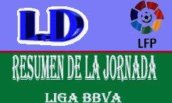 RESUMEN JORNADA 32ª LIGA BBVA