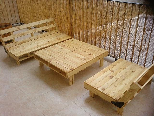 Muebles con palets comprar: muebles hechos con palets.