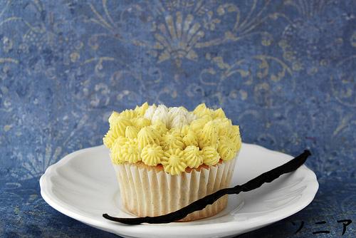 Fotografía culinaria I: ¿Qué vamos a fotografiar? Cupcake con crema de vainilla