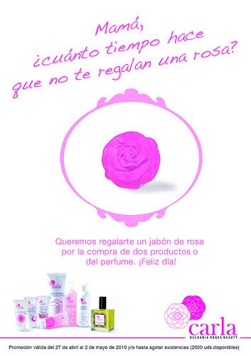 Jabón rosa de regalo