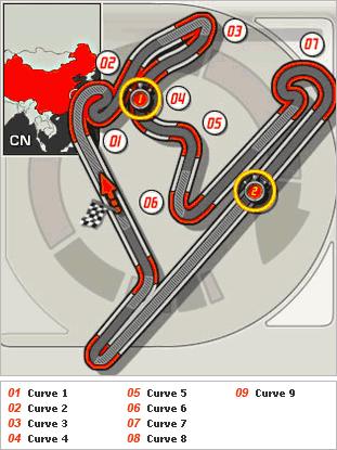 F1, Gran Premio de China - Calificación