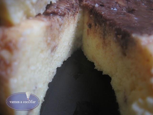 Flan de leche condensada y chocolate Flan de leche condensada y chocolate