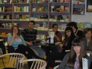 BiblioCafé Crónica de la presentación de Princesa en BiblioCafé de Valencia.