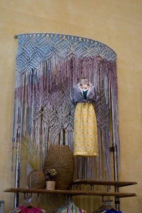 anthromacrame Arte en las tiendas. Concept Stores