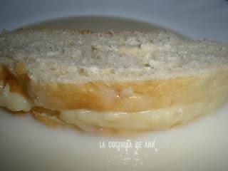 TORRIJAS RELLENAS DE CREMA PASTELERA