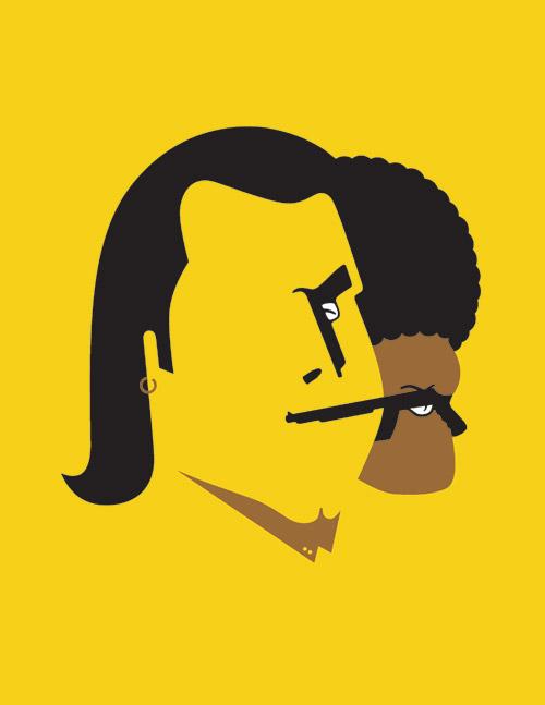 Noma Bar (II) - Ilustraciones Noma Bar Pulp fiction