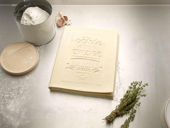 Un libro de recetas que se come Un libro de recetas que se come