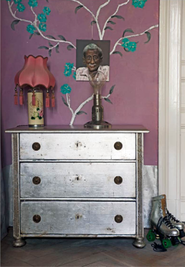 Una casa con mucho arte Una casa con mucho arte