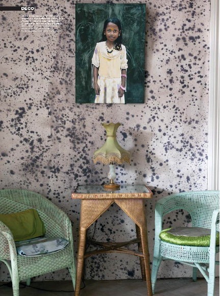 Una casa con mucho arte Una casa con mucho arte