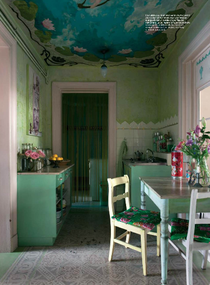 Una casa con mucho arte Una casa con mucho arte