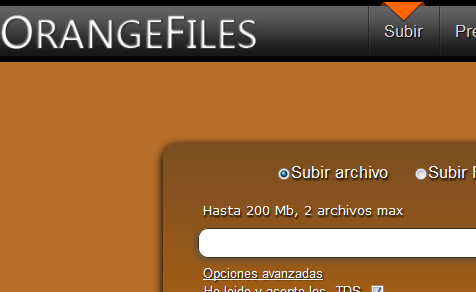 Orangefiles - Nueva alternativa a MegaUpload con el que se puede ganar dinero Orangefiles - Nueva alternativa a MegaUpload con el que se puede ganar dinero