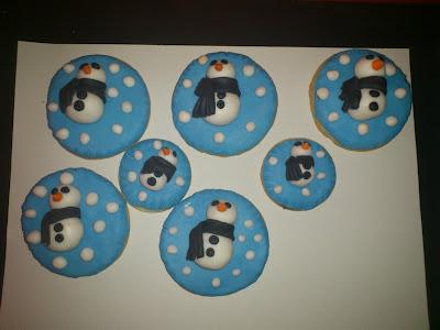 Las galletas de a nieve Las galletas de a nieve