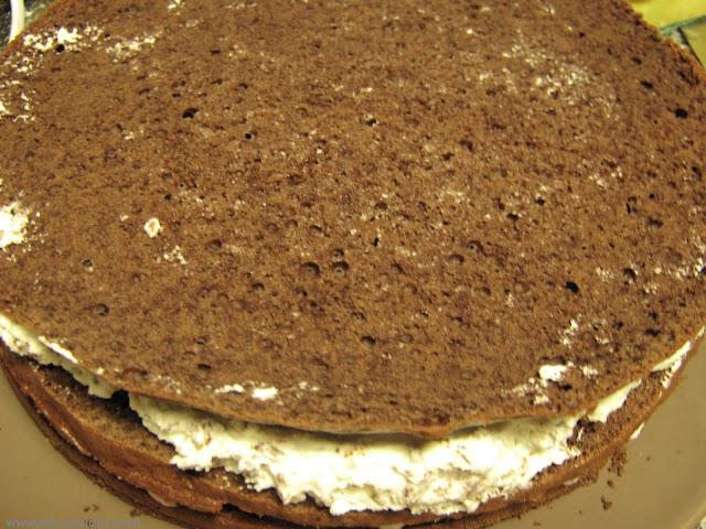 Tarta selva negra de fresas