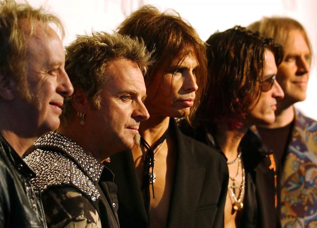 STEVEN TYLER JOE PERRY JOEY KRAMER BRAD WHITFORD TOM HAMILTON Aerosmith preparan nuevo disco para julio