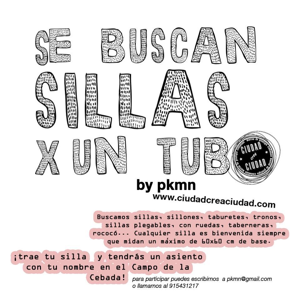 Este fin de semana taller de construcción de gradas en El campo de la cebada