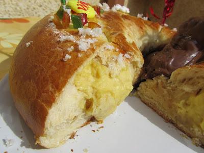 Rosca de Pascua rellena Rosca de Pascua rellena