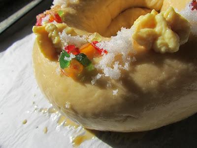 Rosca de Pascua rellena Rosca de Pascua rellena