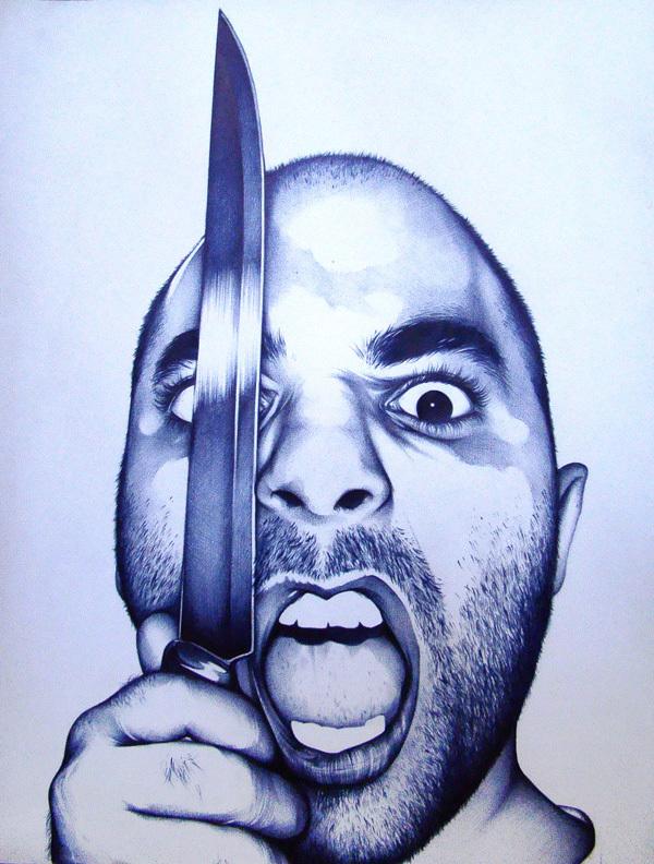 Anthony Caseiro – Ilustraciones hechas con bolígrafo Anthony Caseiro – Ilustraciones hechas con bolígrafo