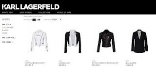 Ya está disponible en España la tienda on line de Karl Lagerfeld
