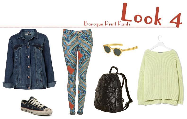 How to Wear: Baroque Print Pants Photobucket